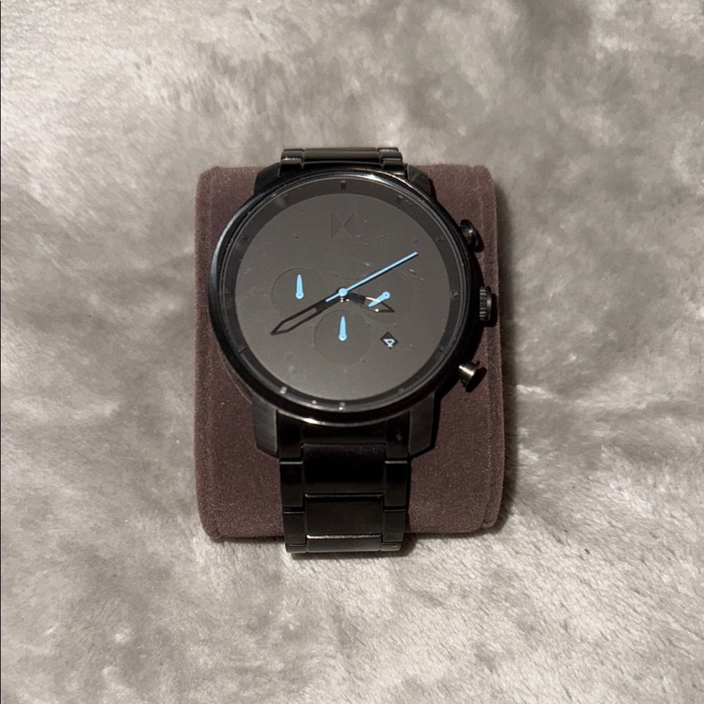 MVMT Graphite and Blue Men's Watch